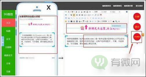 96微信編輯器如何使用？